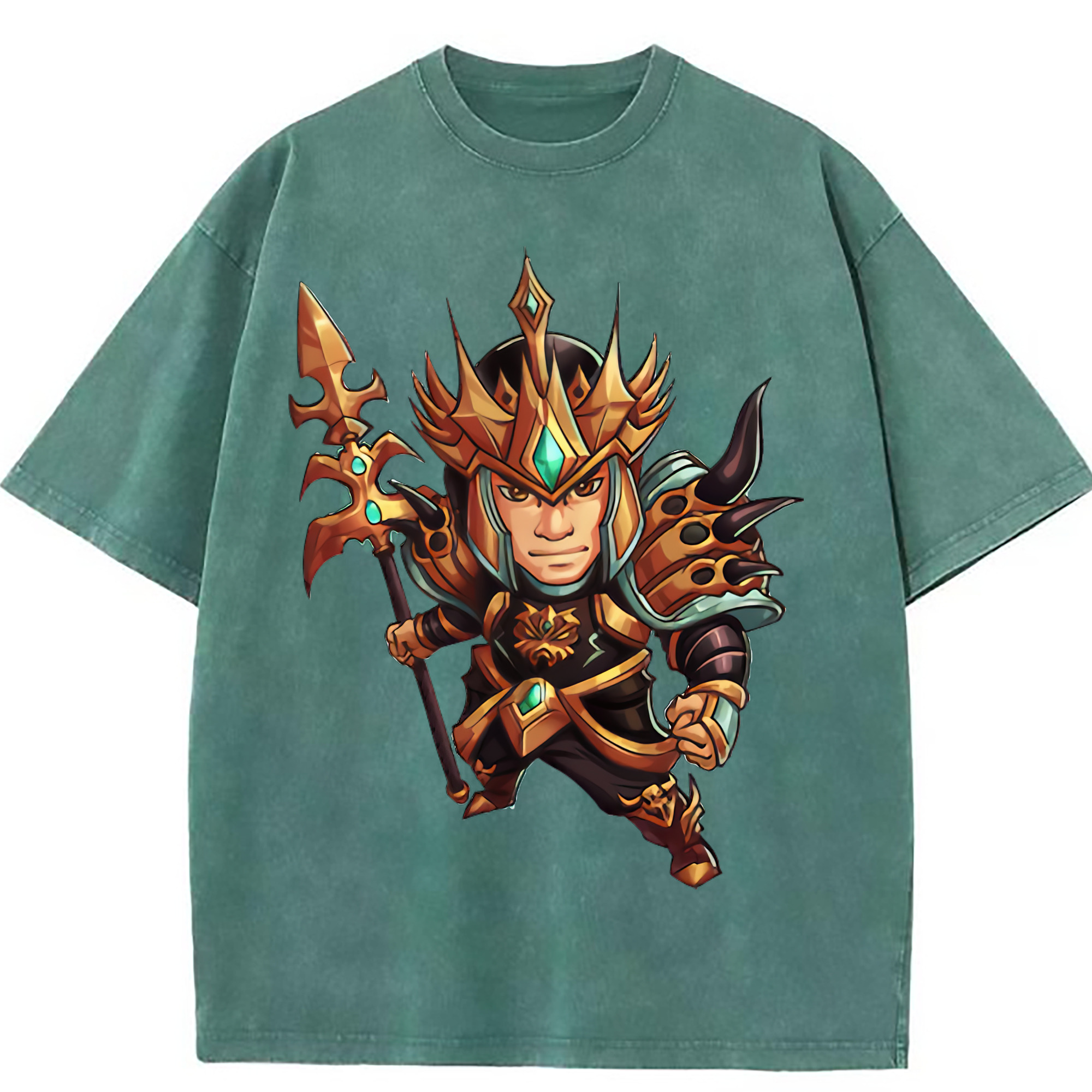 （画像用） リーグ・オブ・レジェンド League of Legends LOL 綿100% ヴィンテージ風 半袖Tシャツ（フロントプリント）